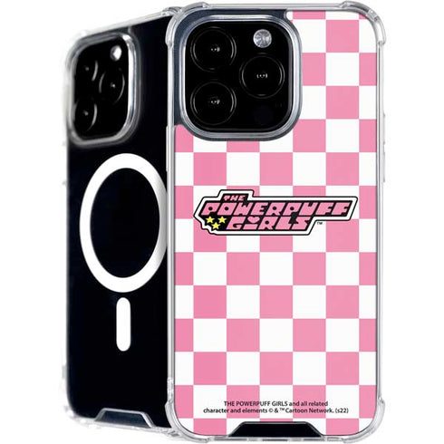 Cartoon Network Powerpuff Girls Checkered iPhone 16 Pro MagSafe Case